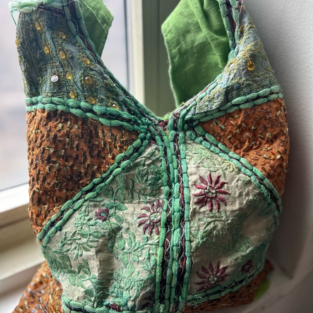 Bohemian Multicolored cross body bag
